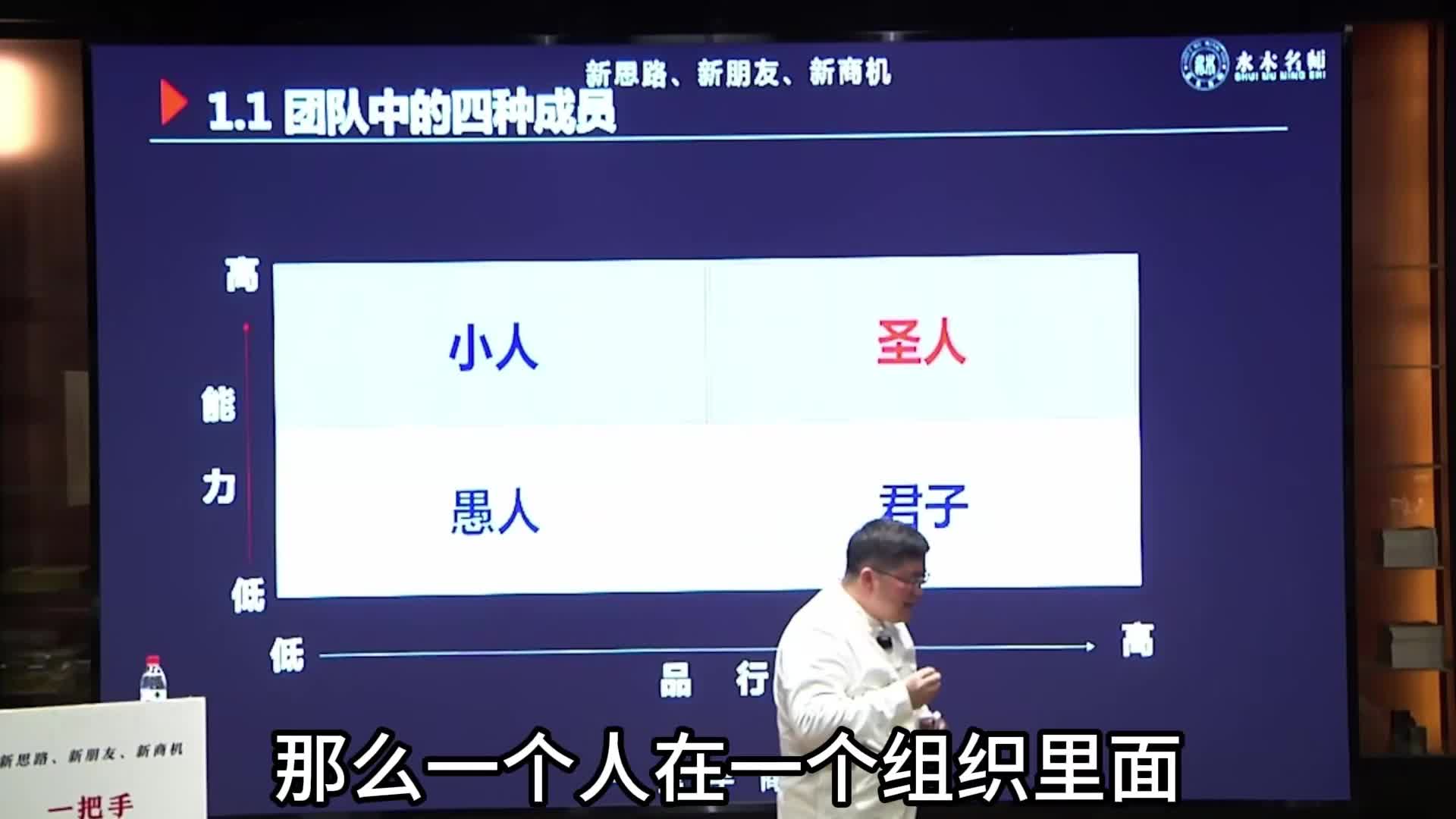 王泽仁：国学智慧与领导艺术（人才相对性：相对于组织）第三集