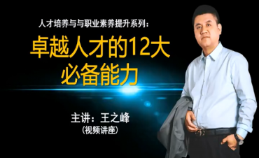 《卓越人才的12打必备能力》