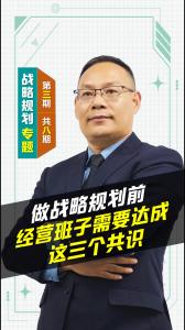 民营企业战略规划专题之三