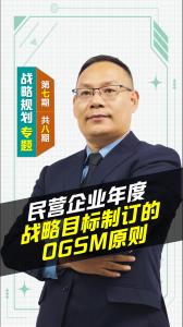 民营企业战略规划专题视频之七